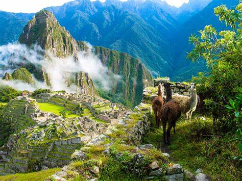 Ruinas de Machu Pichu. 