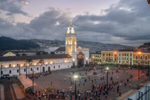 Plaza principal de Quito