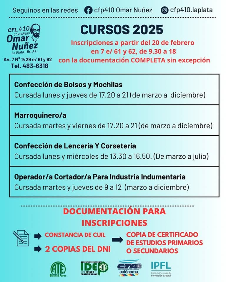 cursos 2025