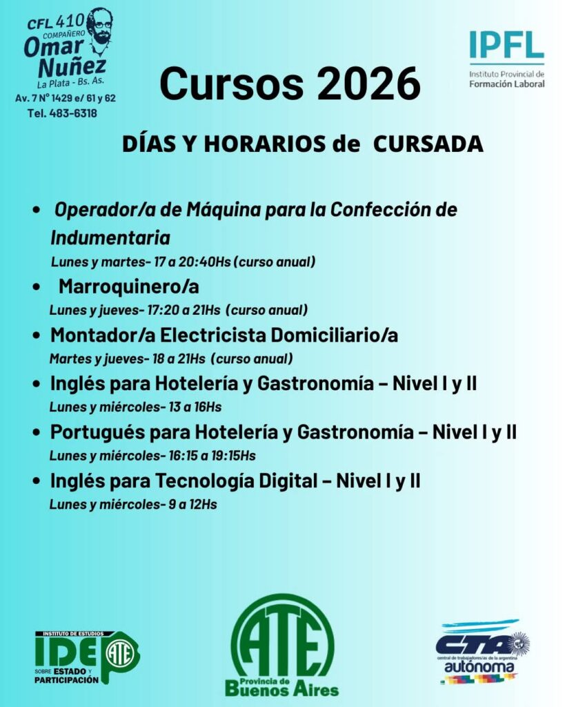 cursos 2026 1